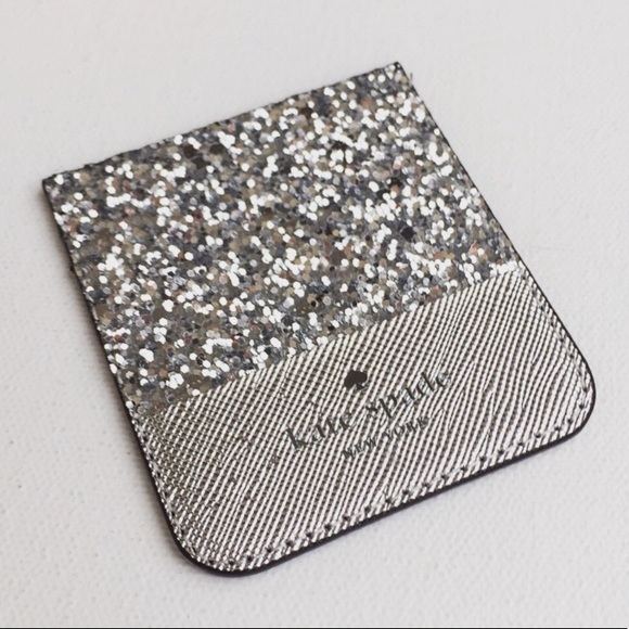 kate spade Accessories - CLOSET CLOSING SALE Kate Spade Glitter Card Pocket